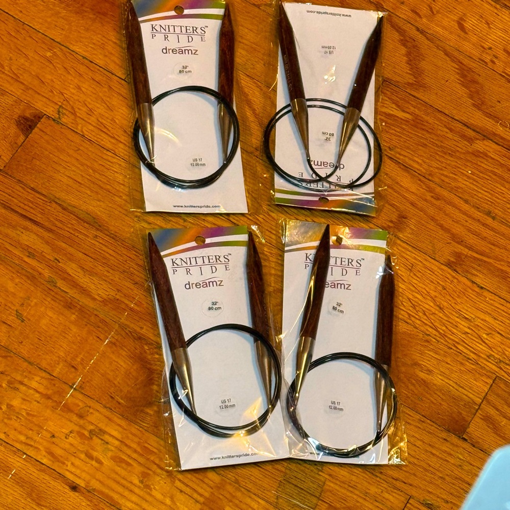 Knitter’s Pride Dreamz fixed circular needles